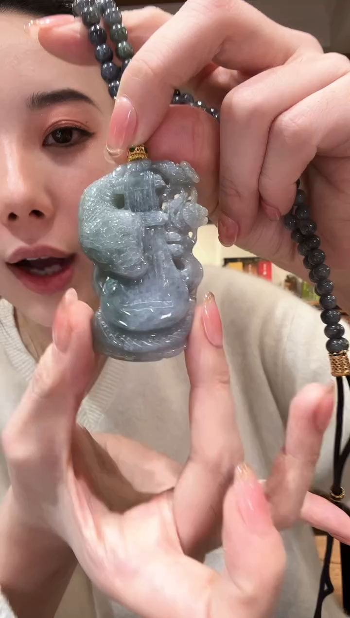 【闪购商品】翡翠颈饰未镶嵌国风