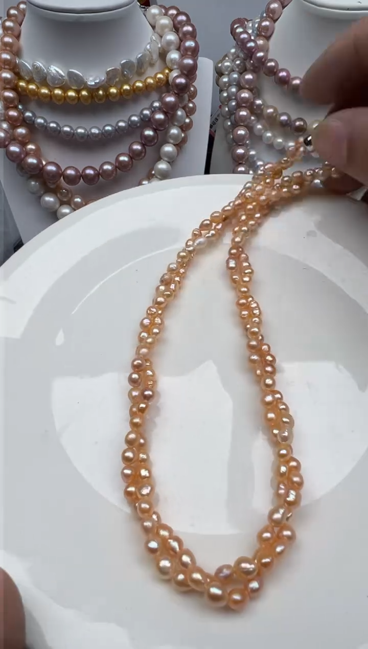 【闪购商品】淡水珍珠颈饰未镶嵌1