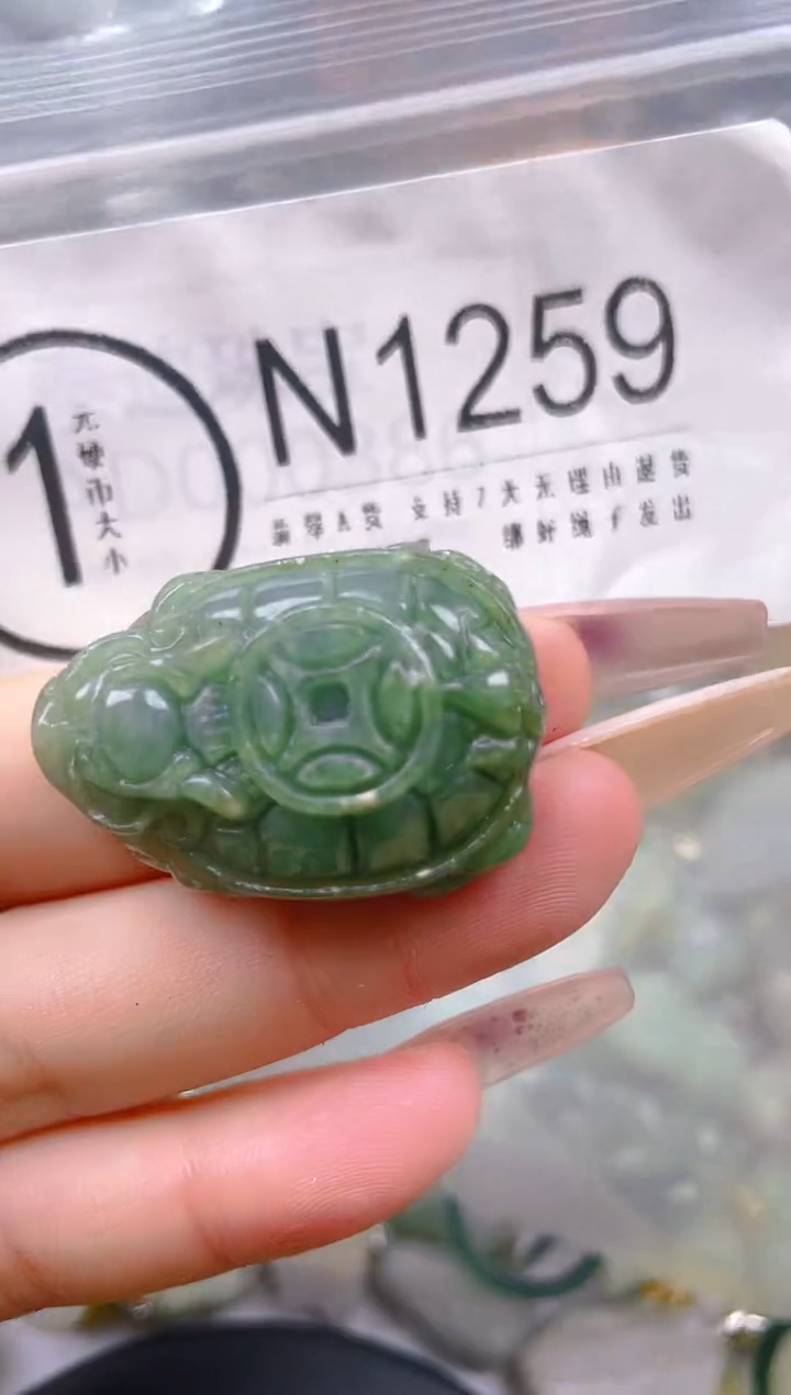 【闪购商品】翡翠颈饰未镶嵌/N/翡翠A货一图一物