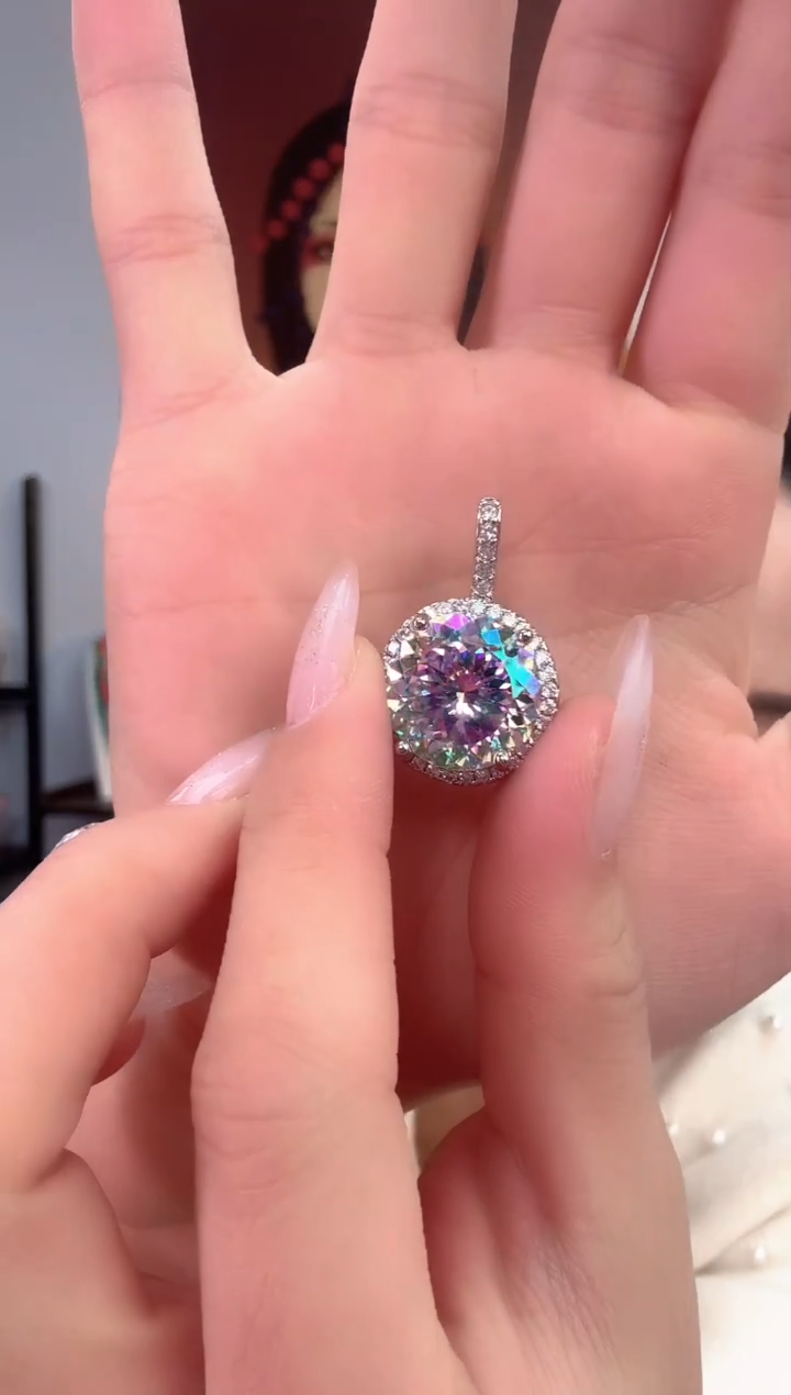 非金属无非金属无白色 星空圆盘吊坠