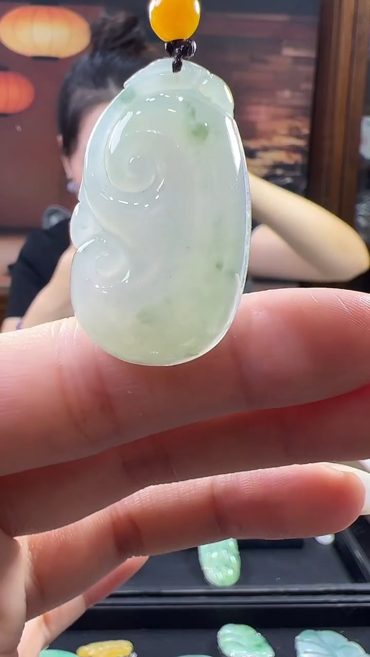 未镶嵌挂件翡翠如意
