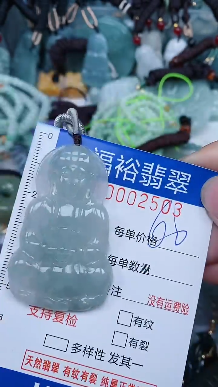 【闪购商品】翡翠颈饰未镶嵌...0002503