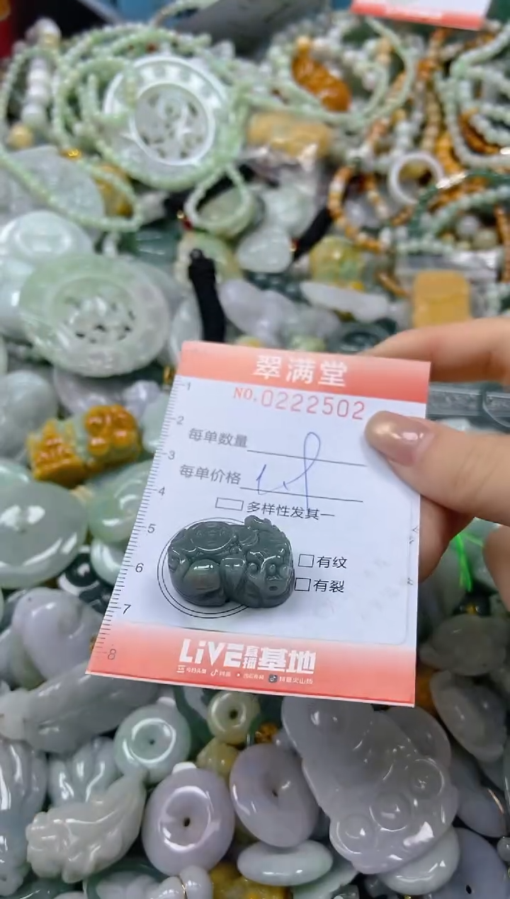 颈饰未镶嵌翡翠闪购0222502