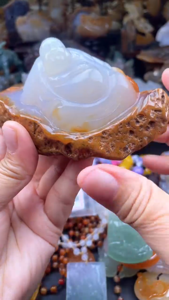 【闪购商品】玛瑙/玉髓颈饰未镶嵌AA