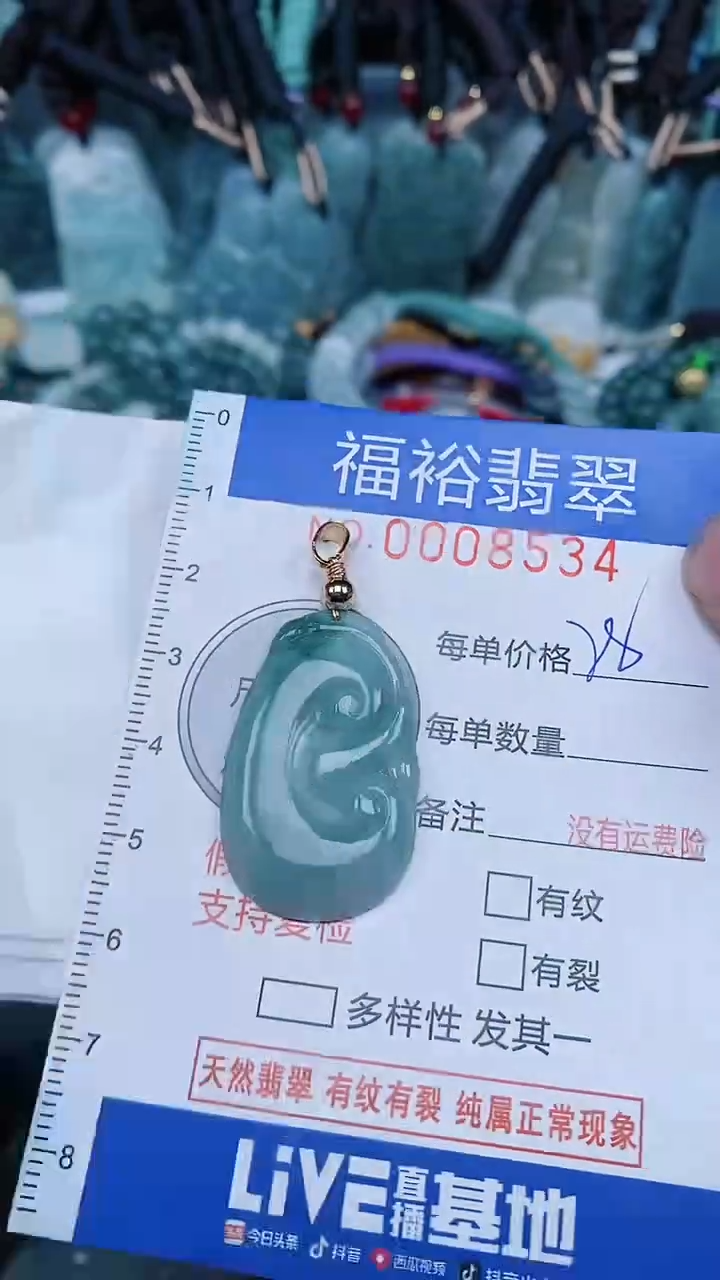 【闪购商品】翡翠颈饰未镶嵌...0008534