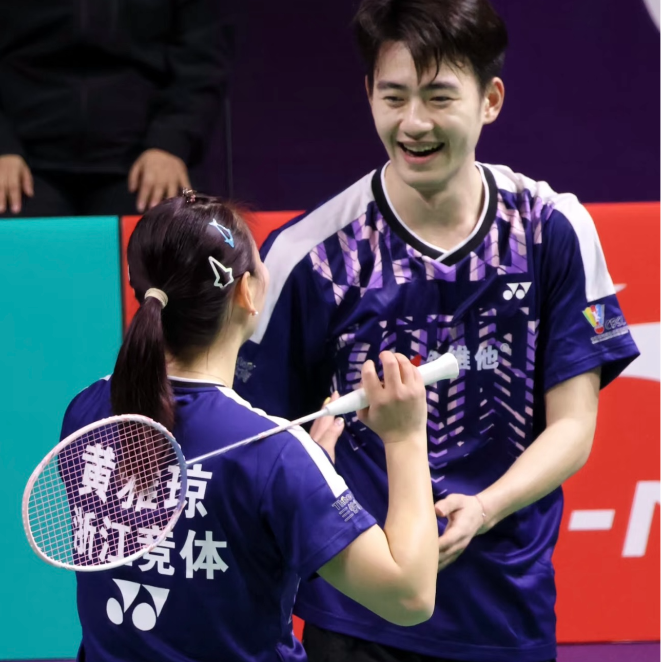 YONEX/尤尼克斯/王昶黄雅琼联赛同款速干透气短袖羽毛球服110304