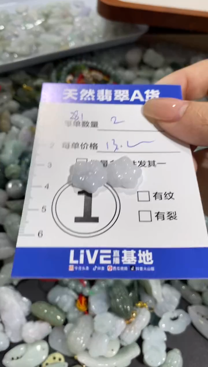 颈饰未镶嵌翡翠天然翡翠A货批量多样性发一件