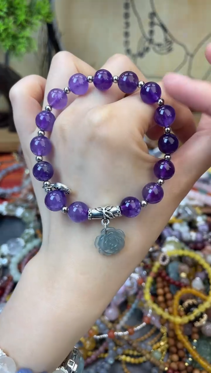 【闪购商品】紫晶手链未镶嵌122手串