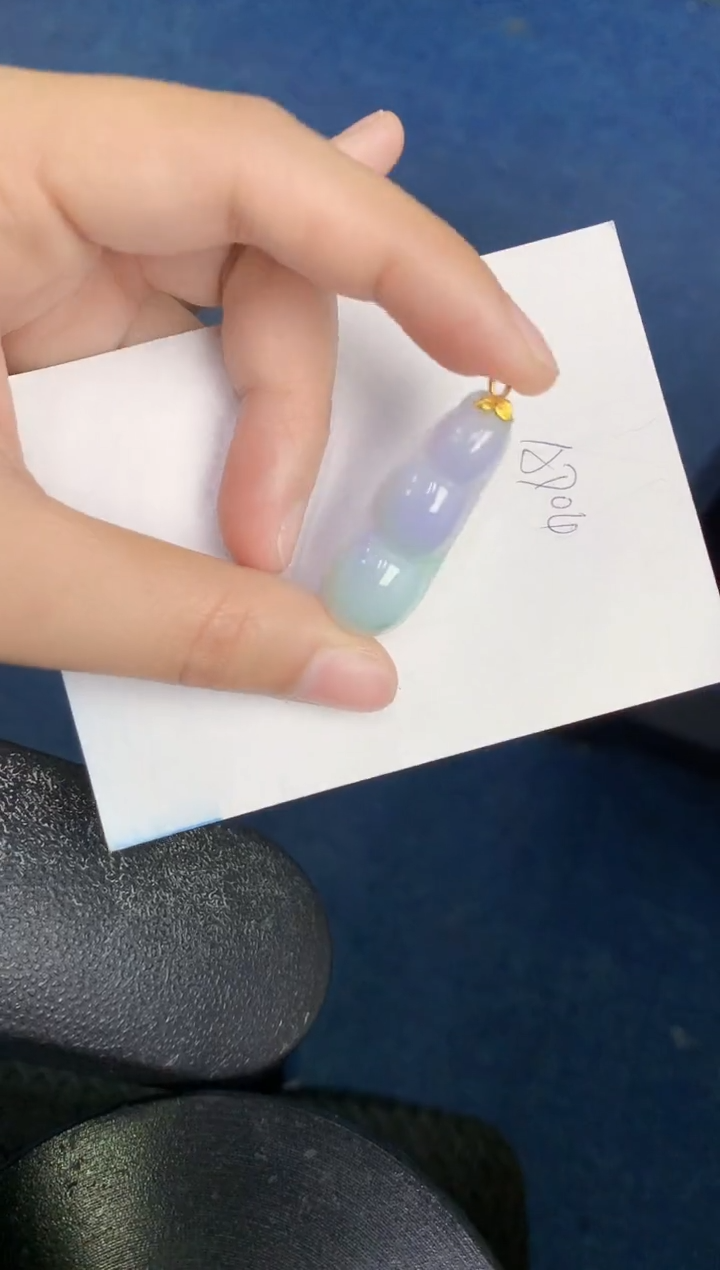 【闪购商品】翡翠颈饰18K金镶嵌000000000