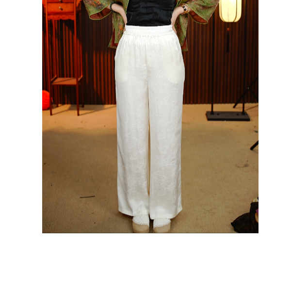 【荷鸢】小鱼高定新中式国风妈妈装百搭阔腿裤