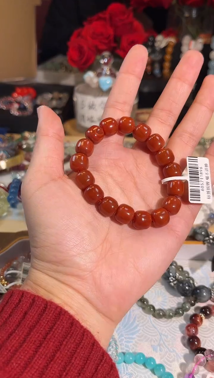 【闪购商品】南红玛瑙手链未镶嵌Q013手串