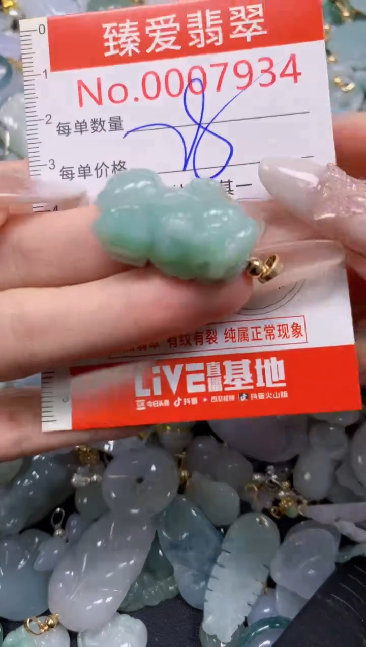 颈饰未镶嵌翡翠7934