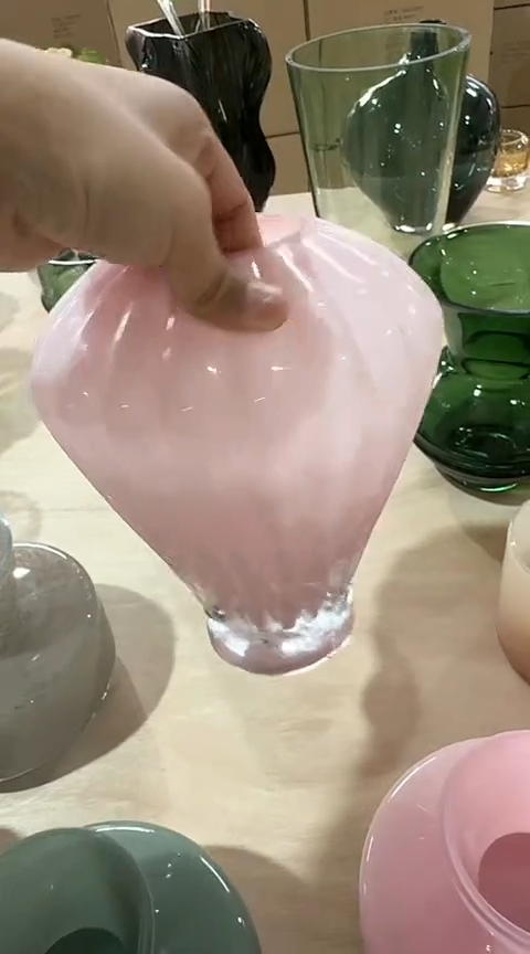 【闪购商品】玻璃粉色热气球