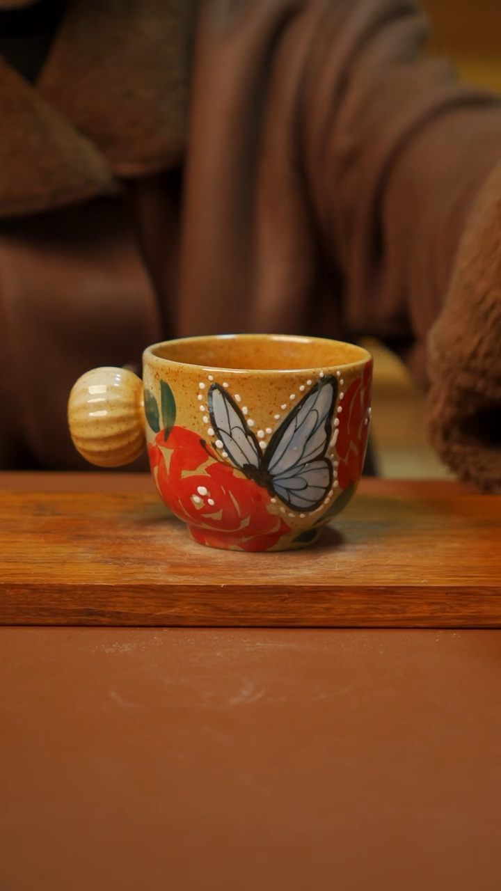 瓷片景德镇手工手绘釉下彩瓷器