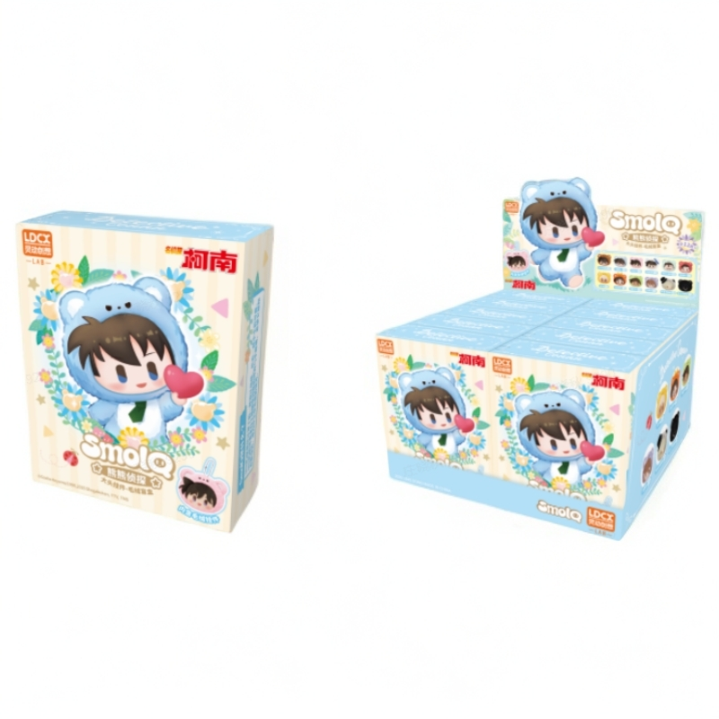 【平拆】名侦探柯南-熊熊侦探-大头挂件-盲盒系列-Q