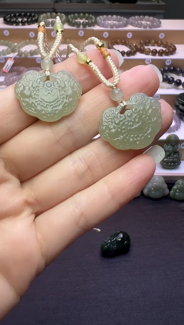 颈饰未镶嵌和田玉75号链接多样性发一