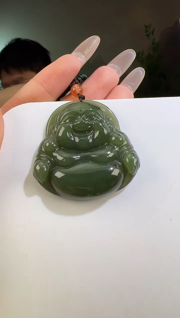 【闪购商品】和田玉颈饰未镶嵌佛公 无