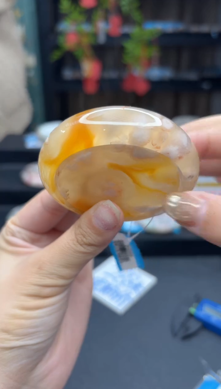 【闪购商品】石英质玉手镯未镶嵌576（56圈赠送镯心）