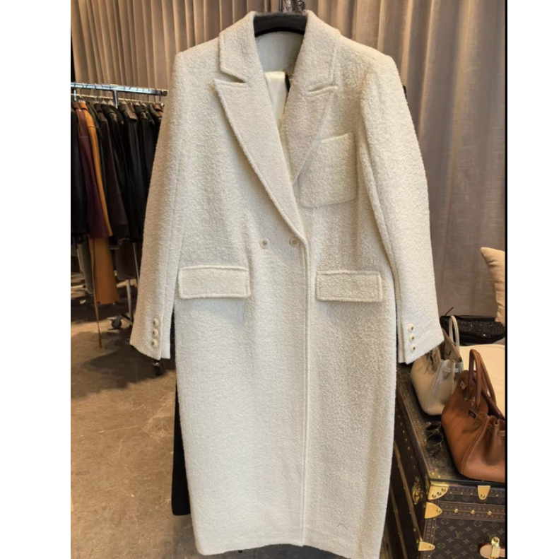 【秋冬反季特惠】法式轻奢西装大衣4WZP007