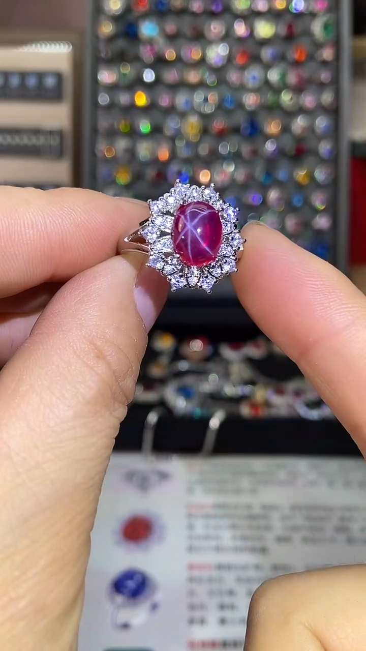 2红宝石（处理）戒指B12.12-49