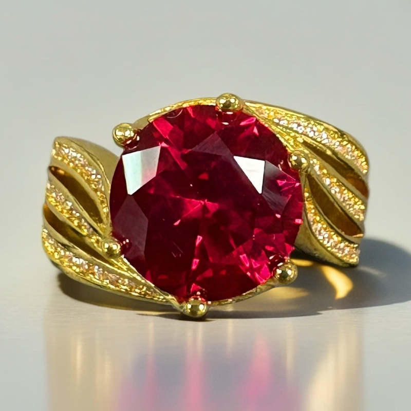 【高端定制】高贵奢藏级红宝石戒指334