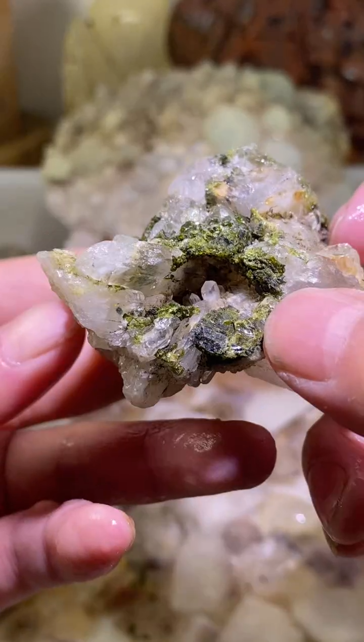 未镶嵌珠宝半成品水晶151号120g四川美姑超七花园水晶