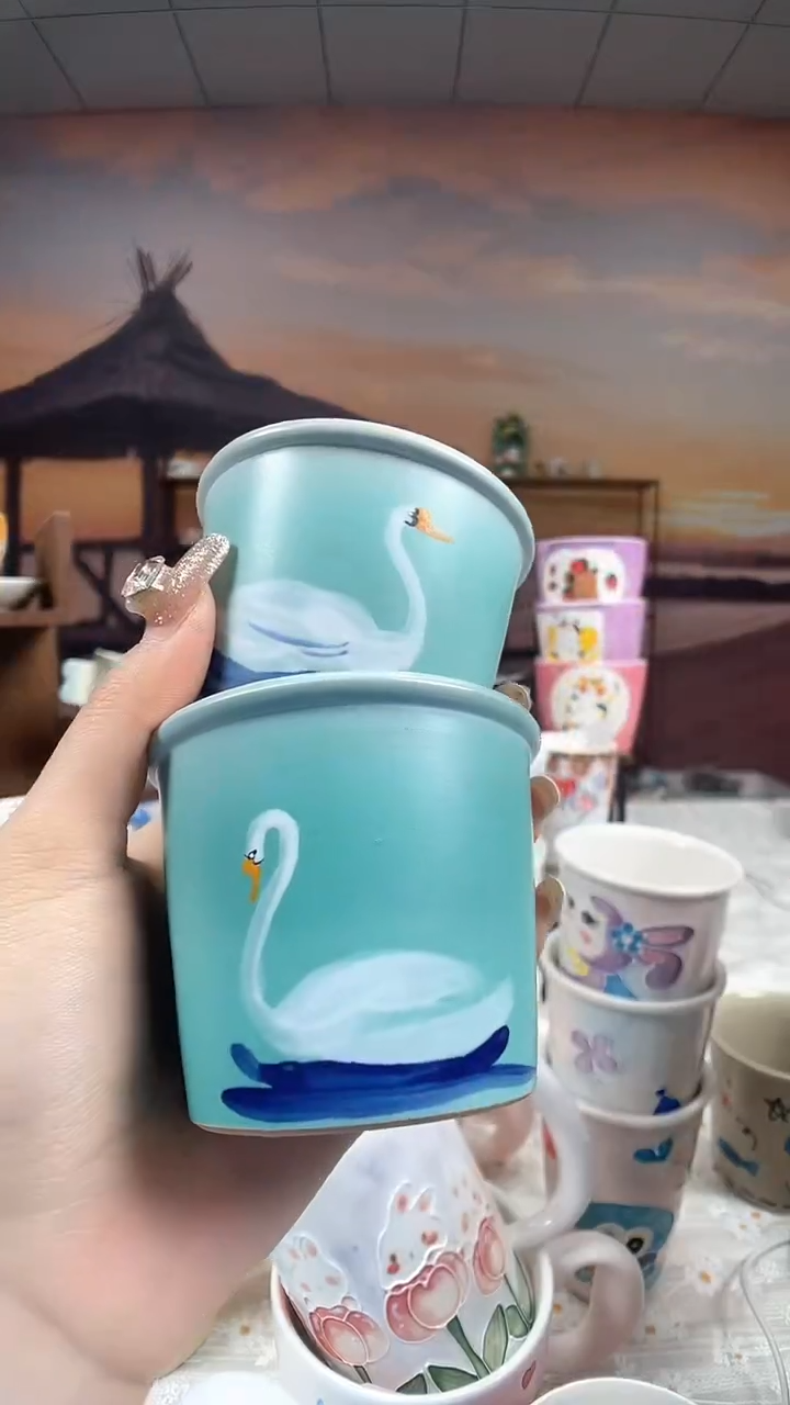 【闪购商品】景德镇手工创意陶瓷杯