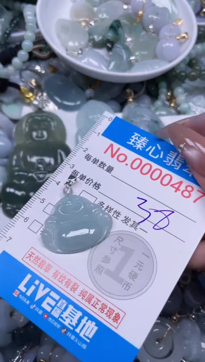 颈饰未镶嵌翡翠487