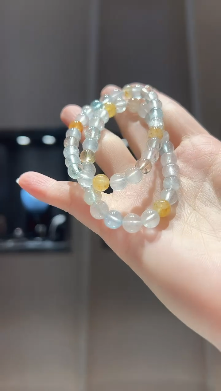 【闪购商品】托帕石手链未镶嵌28【】多样性发其一