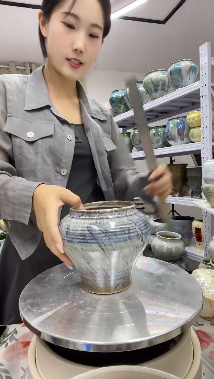    【   陶瓷花盆9.8   】       