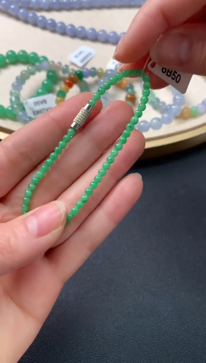 【闪购商品】翡翠手串未镶嵌Z775|2800