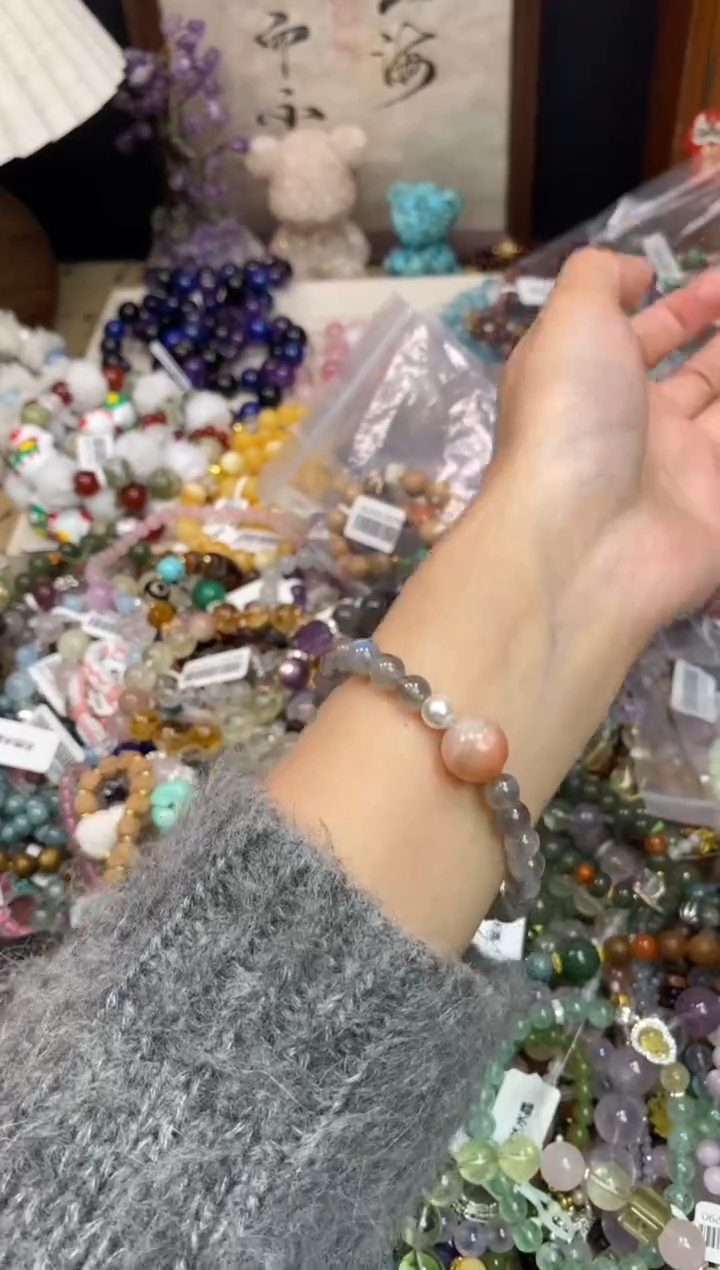 未镶嵌手链月光石359