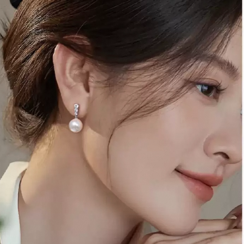 铜合金锆石耳饰 阿714时尚耳饰