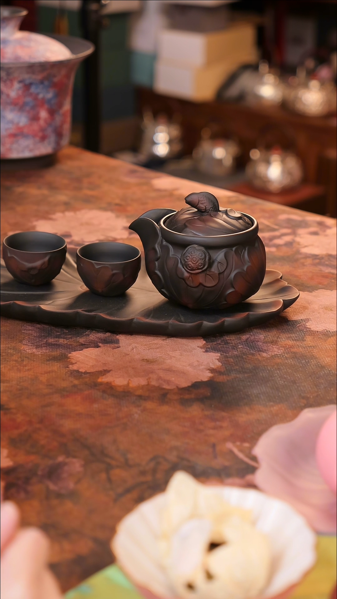 【闪购商品】陶瓷茶具（无礼盒无茶盘）@@A10831