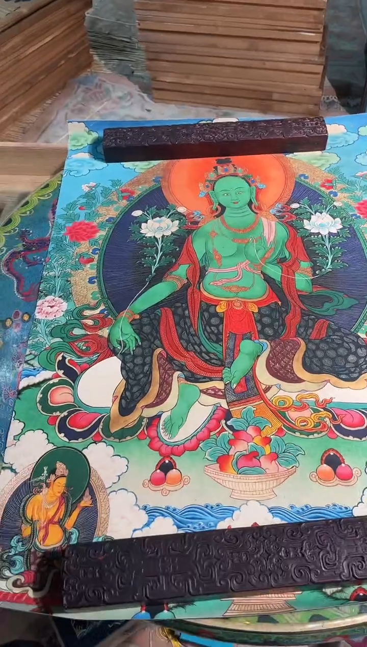 卷轴画卷轴画旭旭的唐卡