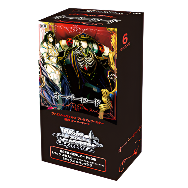 WS黑白双翼 OVER LORD 必闪日文高级补充包 原箱原盒直播代拆 