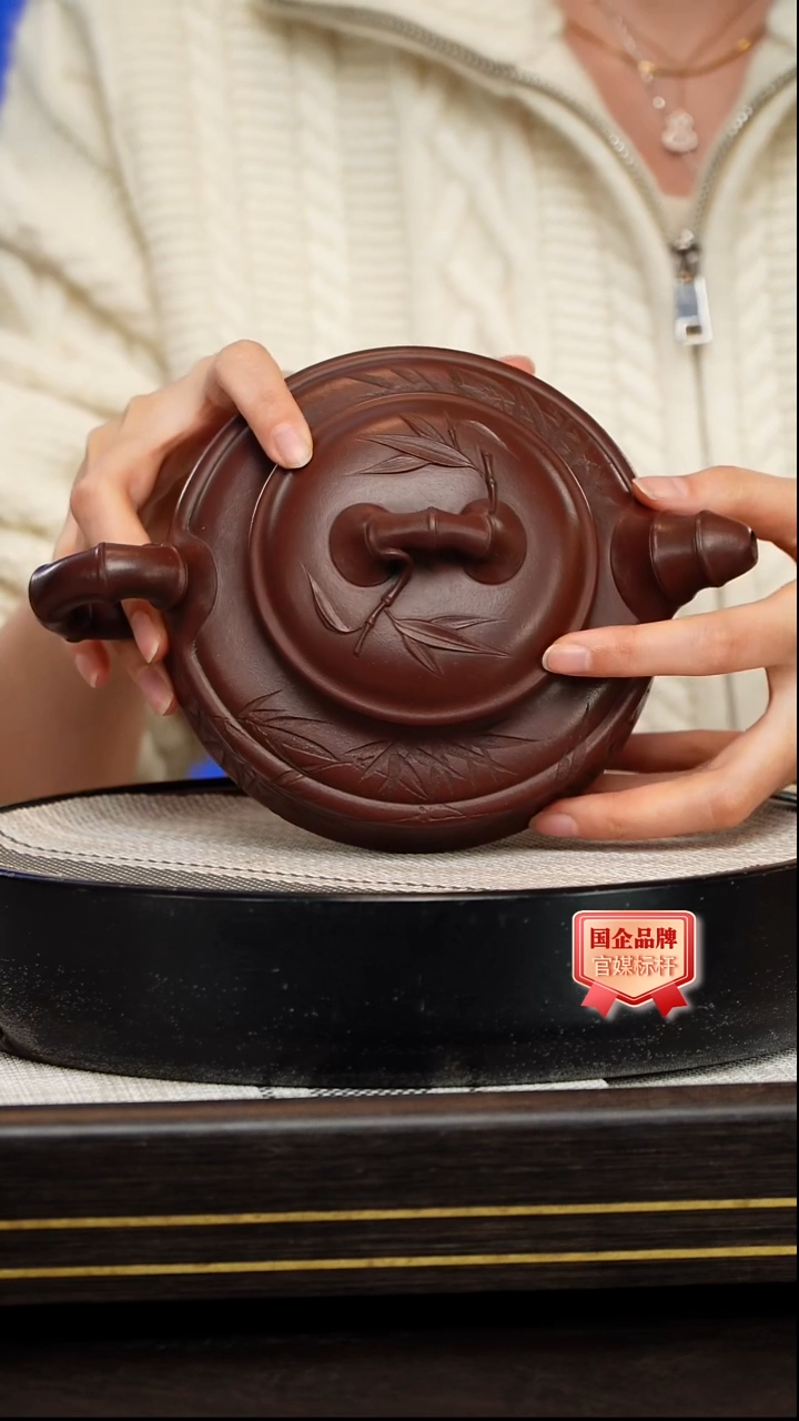 茶壶紫砂朱可心 