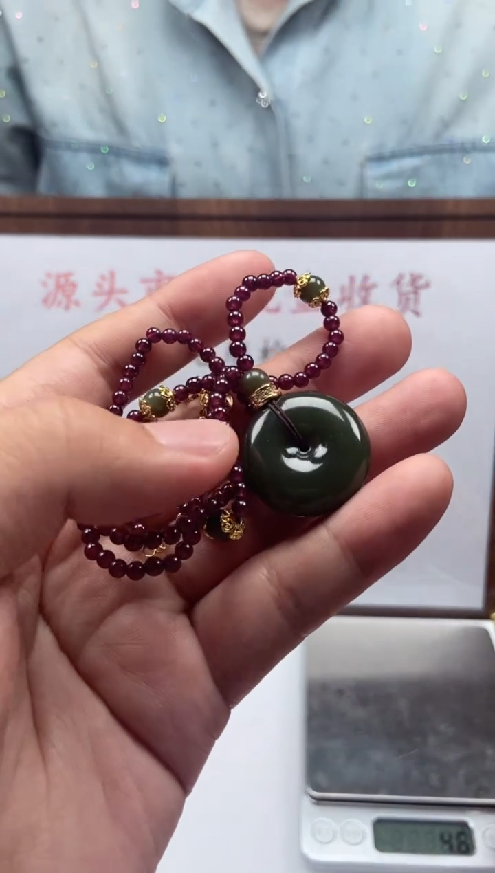 【闪购商品】和田玉未镶嵌颈饰天然和田玉拍一发一