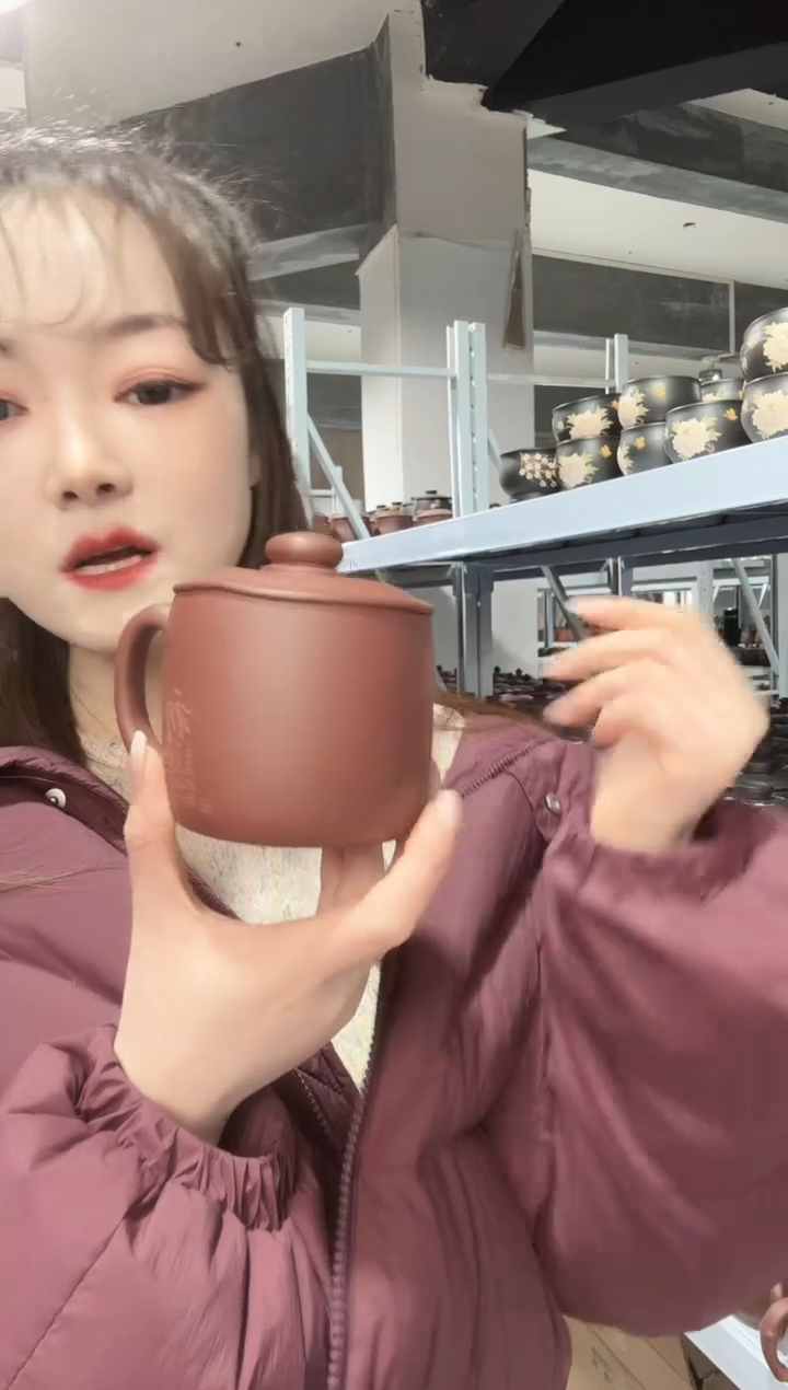 【闪购商品】紫砂盖杯紫砂盖杯