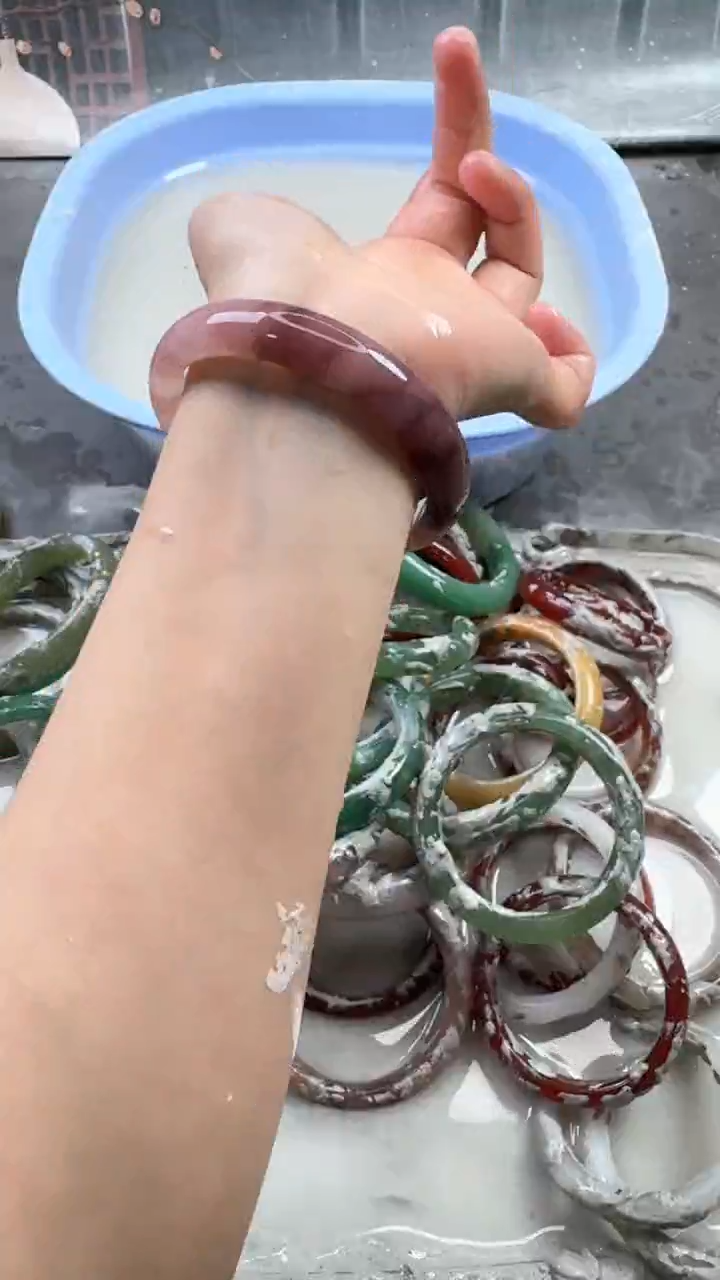 【闪购商品】石英质玉手镯未镶嵌50 6263