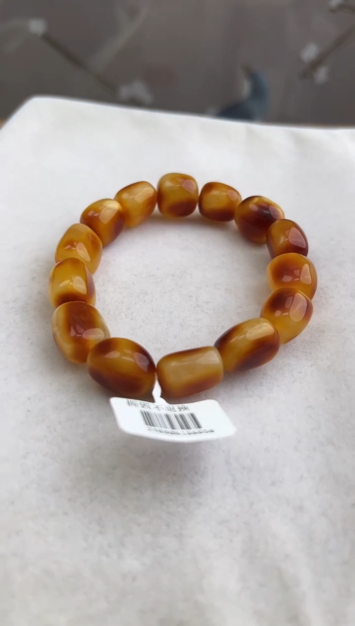【闪购商品】琥珀裸石未镶嵌10216103-手串