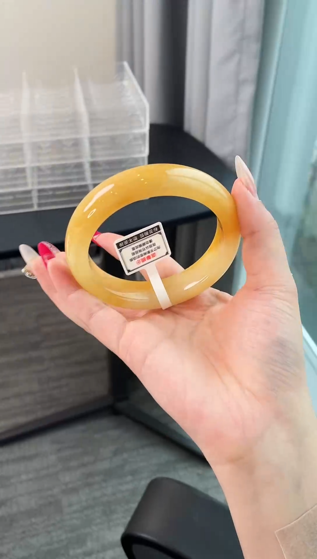 未镶嵌手镯石英质玉40.60