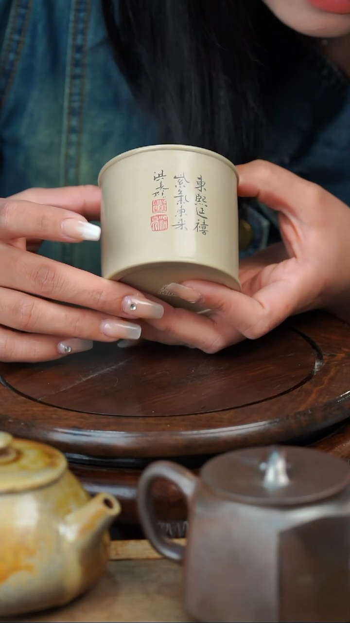 壶黄倩建水紫陶完品97