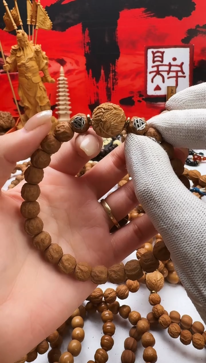 手串猴头核桃梨?仿生铁核手持全品