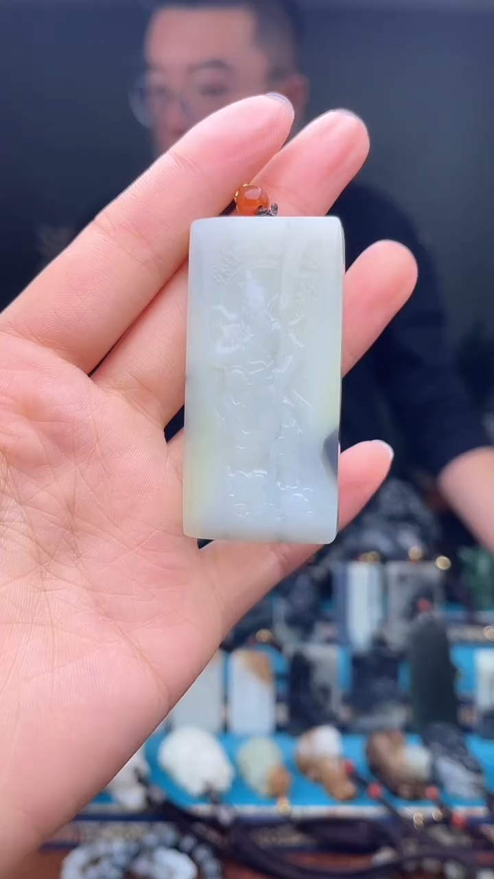 未镶嵌和田玉挂件1