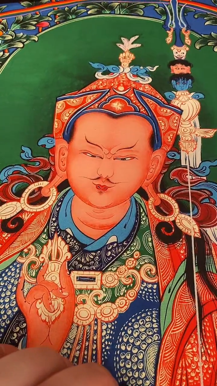 装裱画精美唐卡tk16101