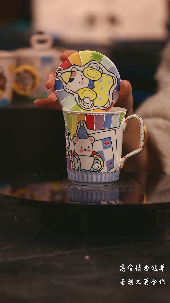 陶瓷景德镇可爱设计师款陶瓷 