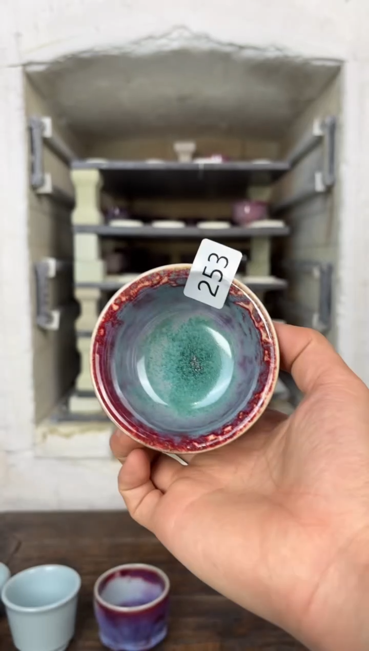 【闪购商品】摆件钧瓷窑变精品茶器