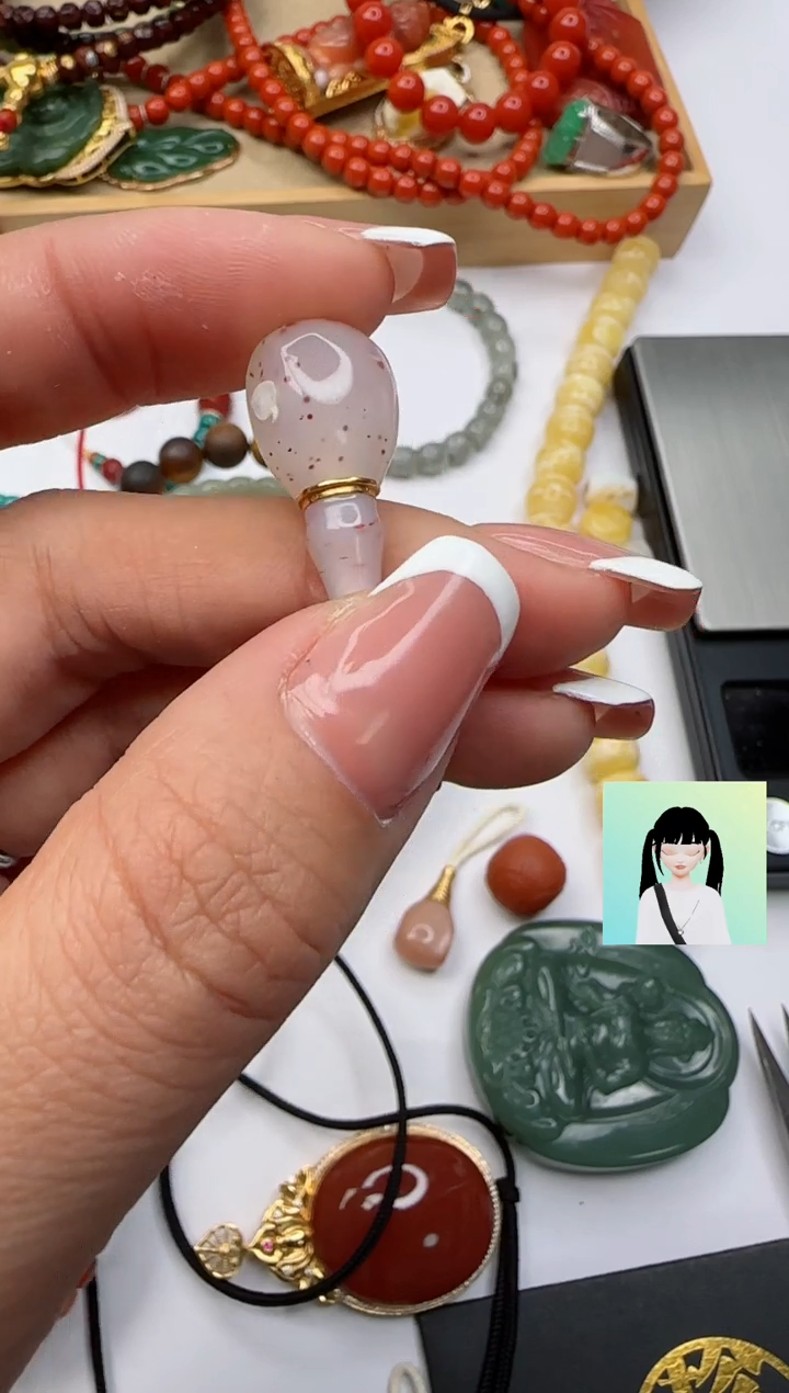 【闪购商品】玛瑙/玉髓配饰未镶嵌玛瑙配饰