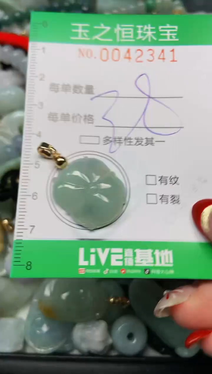 【闪购商品】翡翠颈饰未镶嵌闪购0042341